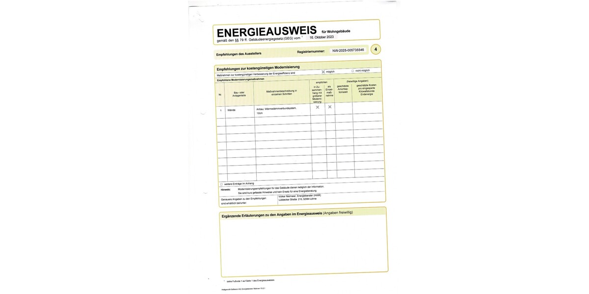 Energieausweis