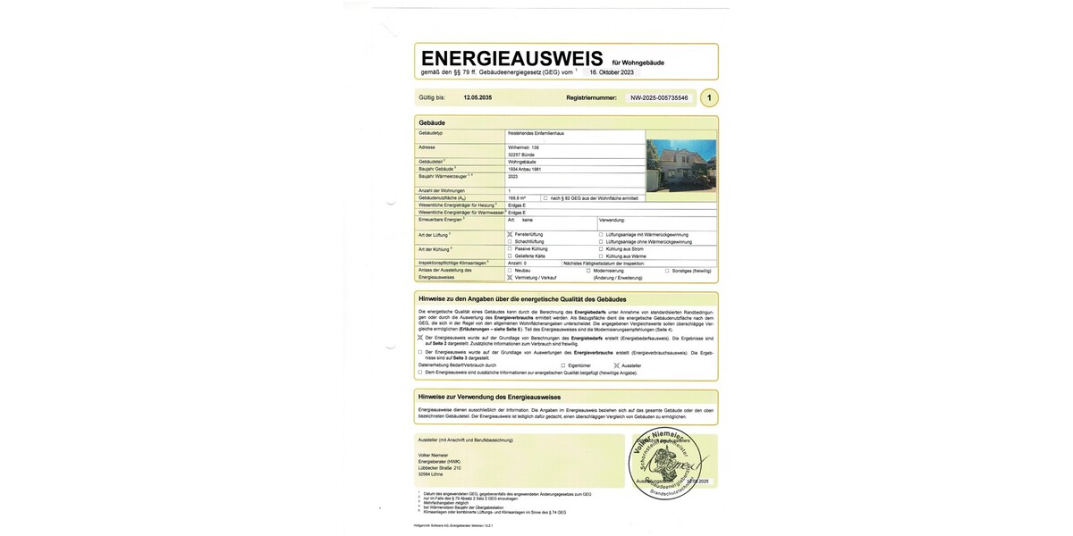 Energieausweis